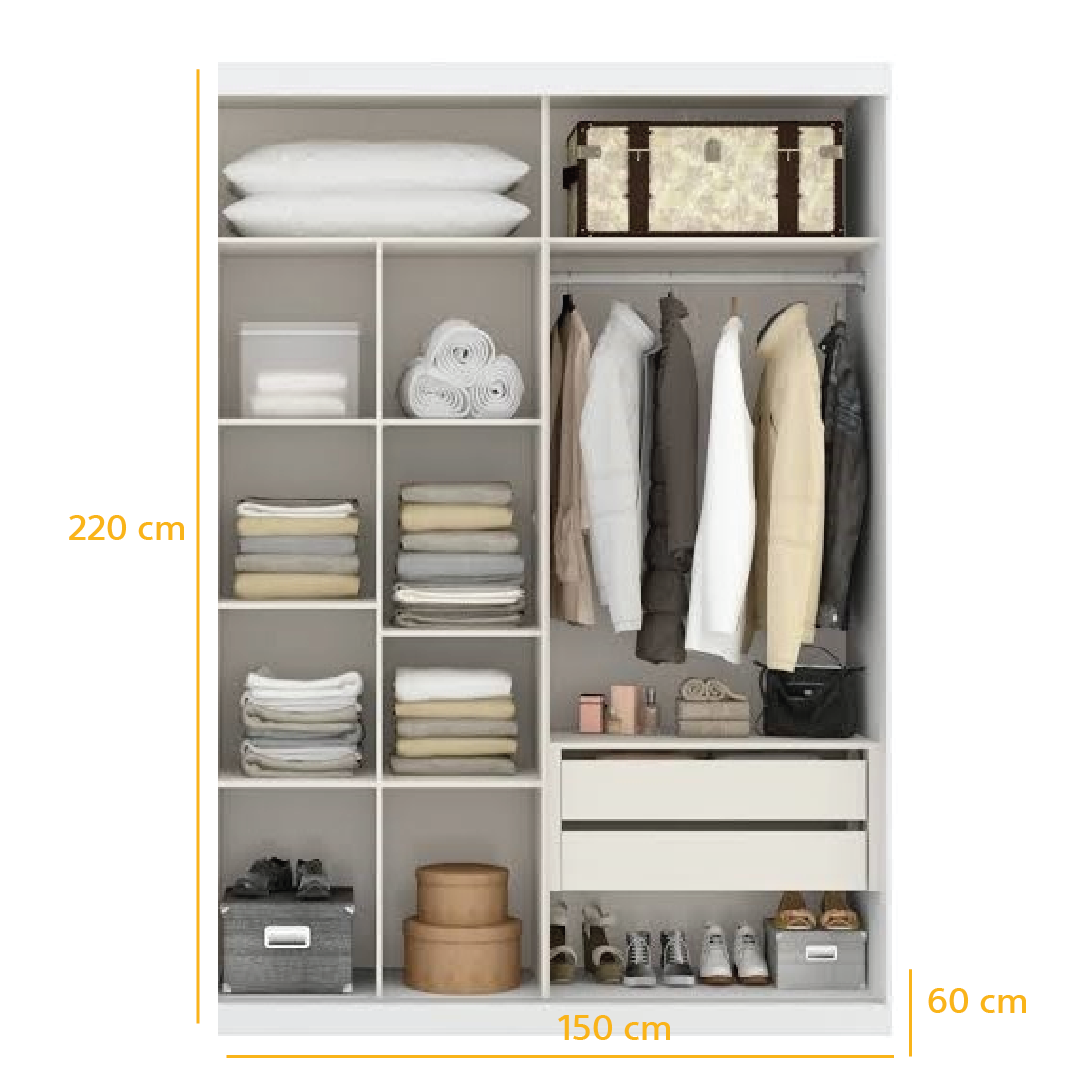 Wardrobe wd030 - دولاب