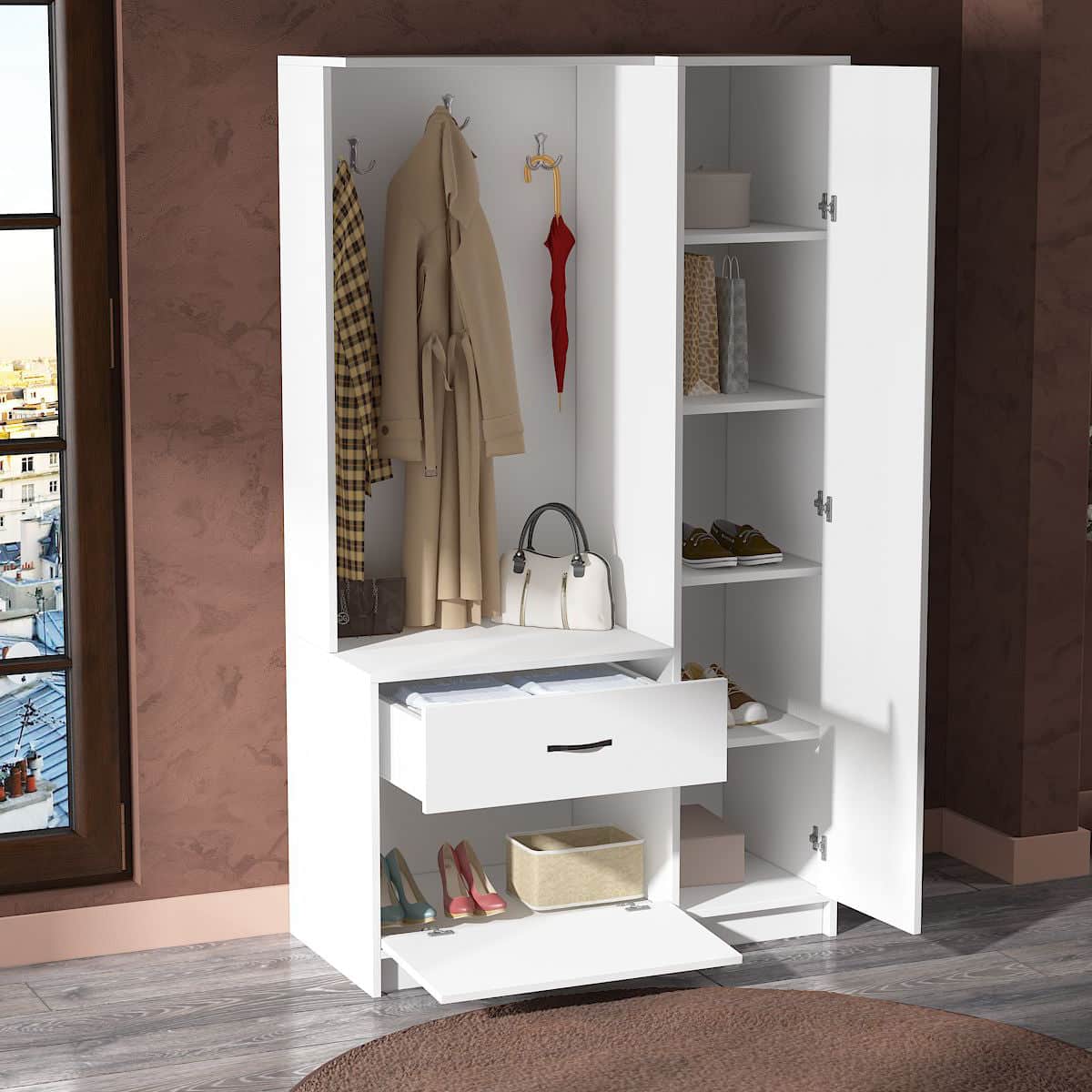 Wardrobe wd003 - دولاب